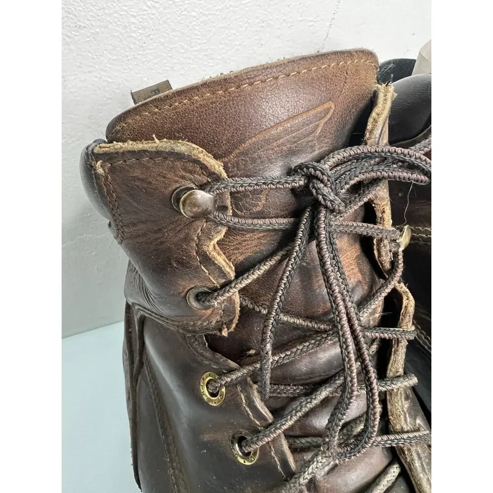 Red Wing 2212 Safety Toe Brown Work Boots Men’s Size 12D